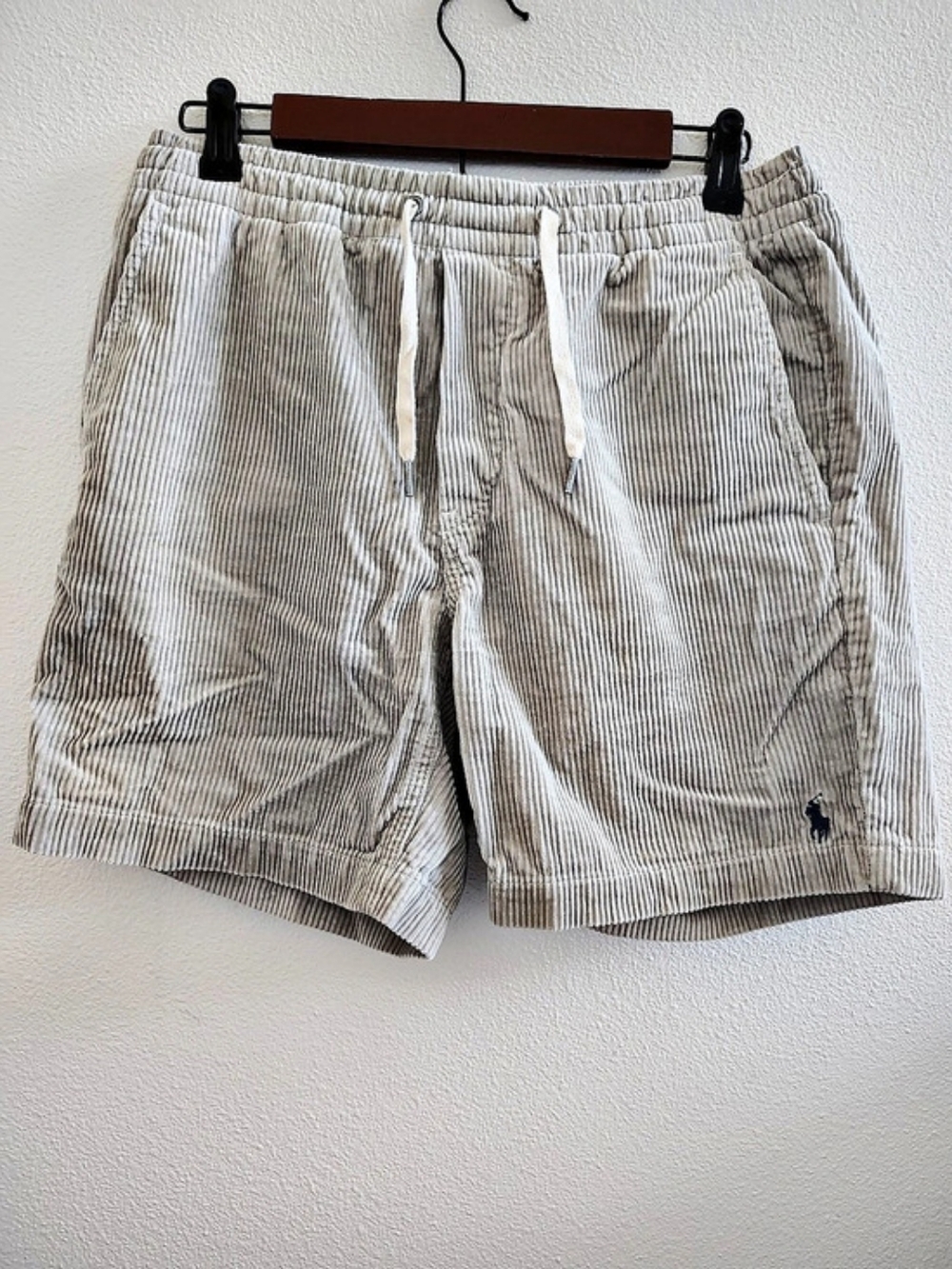 Polo Ralph Lauren Polo Prepster Corduroy Shorts Gray XS